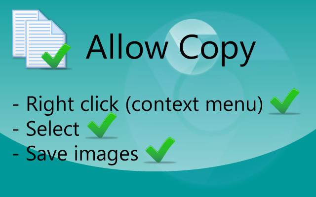 Allow Copy圖片