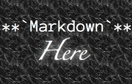 Markdown Here