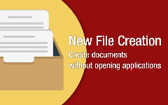 New File Creation： 给 Mac 加上“新建文件菜单”