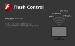 能够控制flash player的插件：FlashControl