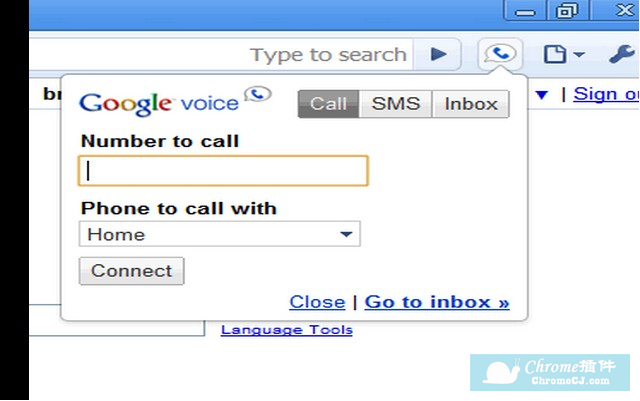 使用Google Voice插件拨打电话