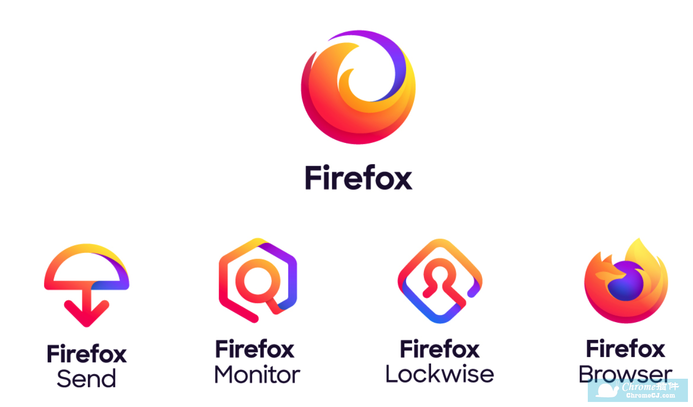 Mozilla在官网正式宣布推出针对 Firefox 应用程序和服务的全新系列 logo