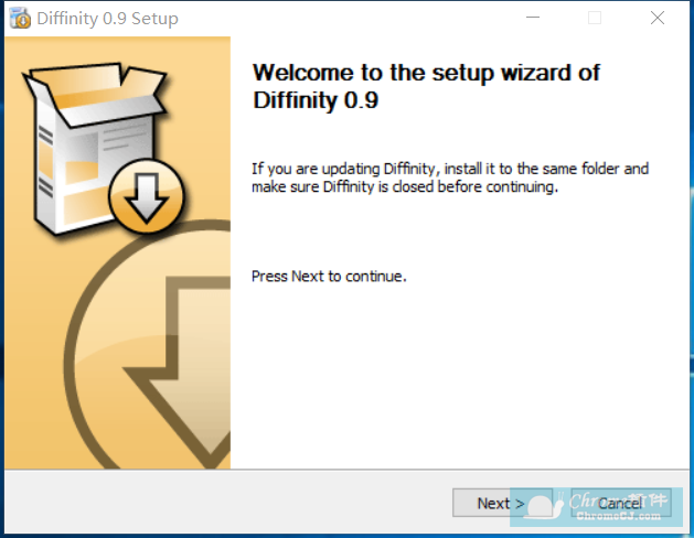 Diffinity软件安装方法